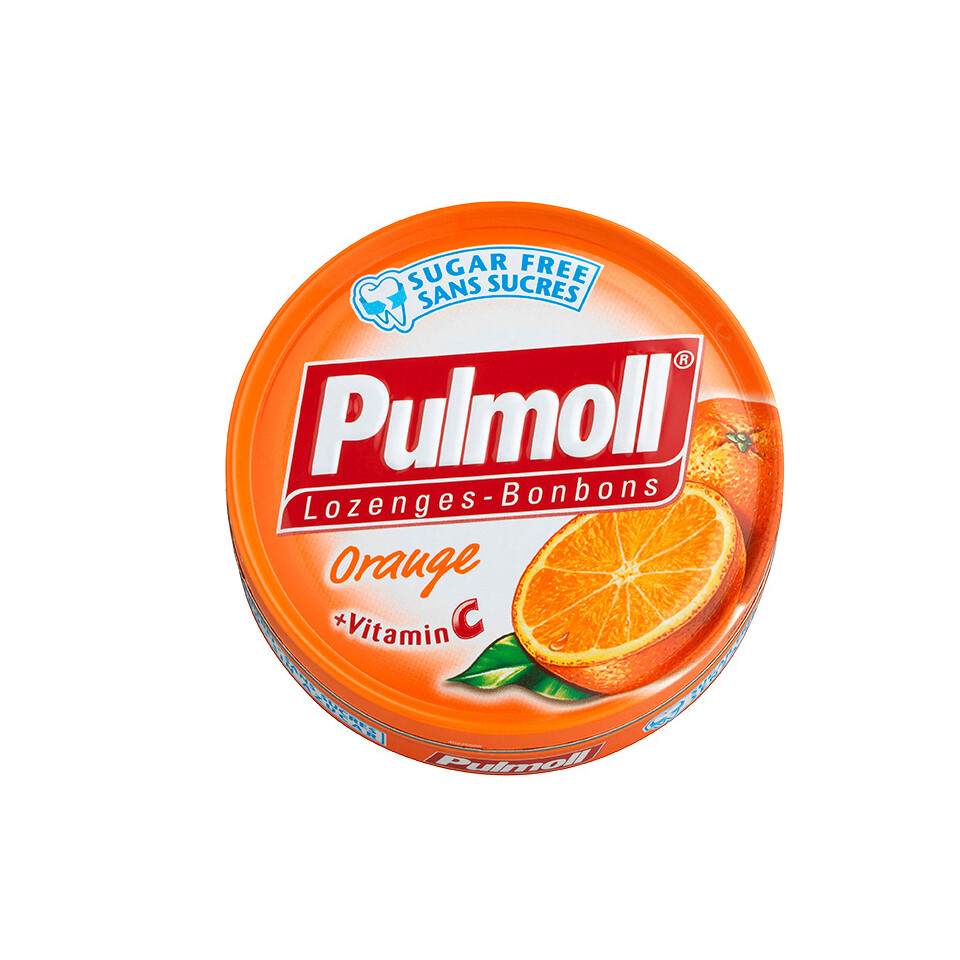 Pulmoll Orange Sugarfree 45g